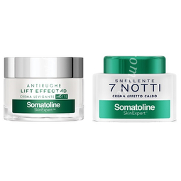 Somatoline skin expert cofanetto rituale notte face & body 1crema corpo notte 250 ml + 1 crema viso notte 50 ml
