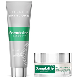 Somatoline skin expert cofanetto viso giorno 1 esfoliante viso 20 ml + 1 siero viso 30 ml + 1 crema viso 15 ml
