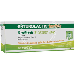Enterolactis bevibile 12 flaconcini x 10 ml