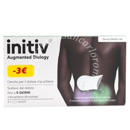 INITIV Cerotto dolore schiena 3 pezzi promo