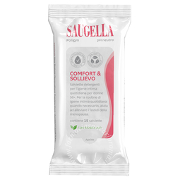 Saugella poligyn salviettine 15 pezzi