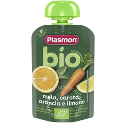 Plasmon omogeneizzato bio carota arancia limone 100 g