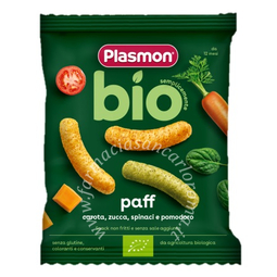 Plasmon paff bio carota zucca spinaci e pomodoro 15 g