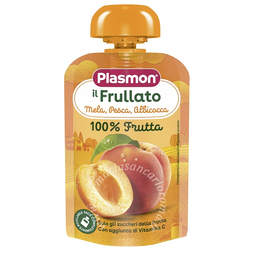Plasmon omogeneizzato 100% mela albicocca pesca 100 g