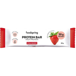 Foodspring protein bar high protein fragola 60 g