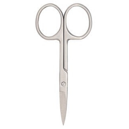 Glowy forbici in acciaio inossidabile punta retta media