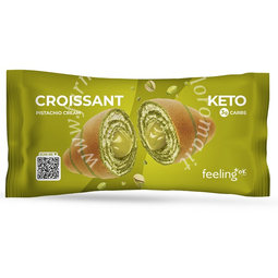 Feeling ok croissant ripieno di crema al pistacchio 50 g