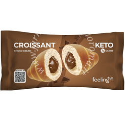 Feeling ok croissant ripieno di crema al cioccolato 50 g