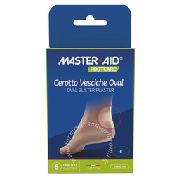 Cerotto vesciche footcare ovale 6 pezzi