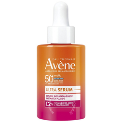 Eau thermale avene solare ultra siero rimpolpa immediatamente spf50+ 30 ml