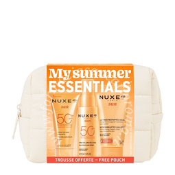 Nuxe trousse my summer essential 2026 1 face cream spf50+ 30 ml + 1 spray spf50 50 ml + 1 after sun lotion 50 ml - Farmacia San Carlo Roma