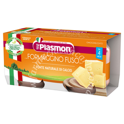 Plasmon omogeneizzato formaggino parmigiano 80 g x 2 pezzi