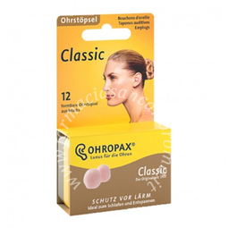 Tappo auricolare ohropax cera 12 pezzi