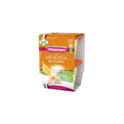Plasmon banana yogurt as 2 x 120 g