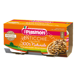 Plasmon omogeneizzato lenticchie 2 x 80 g