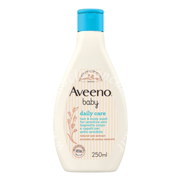 Aveeno baby bagnetto testa piedi 250 ml
