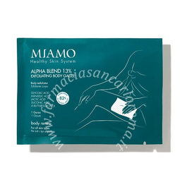 Miamo body renew alpha blend 13% exfoliating body gauze inbevute 1 busta