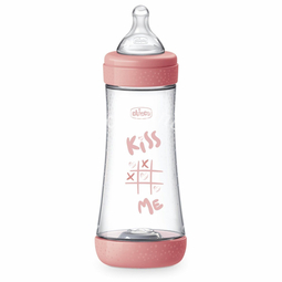 Chicco biberon p5 300ml fast silicone girl