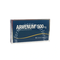 Arvenum 500 mg compresse rivestite con film  500 mg compresse rivestite con film 30 compresse 