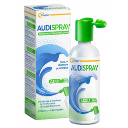 Audispray adult soluzione di acqua di mare ipertonica spray  senza gas igiene orecchio 50ml