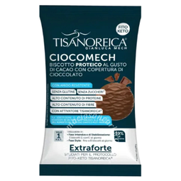 Ciocomech biscotto proteico cacao copertura cioccolato 3 pezzi