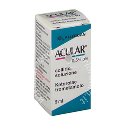 Acular 0,5% p/v collirio, soluzione  0,5% collirio, soluzione 1 flacone da 5 ml 