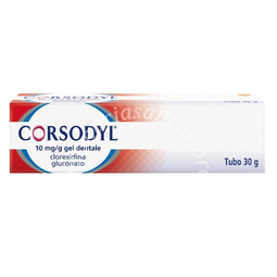 Corsodyl  1g/100 g gel dentale 1 tubo 30g 