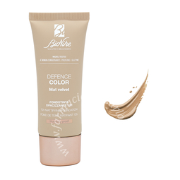 Bionike Defence Color mat velvet fondotinta n404 beige naturel