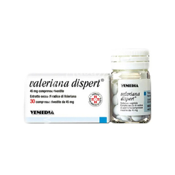 Valeriana dispert 45 mg compresse rivestite  45 mg compresse rivestite 30 compresse 