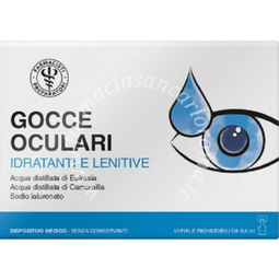 Gocce oculari acido ialuronico 10 fiale 0,5 ml richiudibili