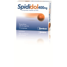 Spididol 400 mg  400 mg compresse rivestite con film 