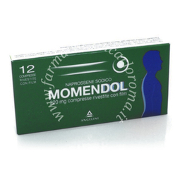 Momendol 220 mg compresse rivestite con film  220 mg compresse rivestitecon film 12 compresse rivestite 