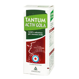 Tantum verde gola  250 mg/100 ml spray per mucosa orale  soluzione 15 ml