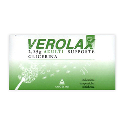 Verolax  2,25 g adulti supposte 18 supposte 