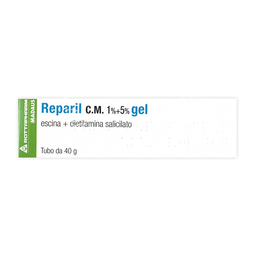 Reparil c.m. gel  1% + 5%  gel tubo 40 g 