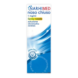 Narhimed naso chiuso 1 mg/ml soluzione  1 mg/ml spray nasale soluzione adulti 1 flacone nebulizzatore da 10 ml 