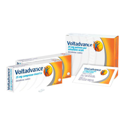 Voltadvance  25 mg polvere per soluzione orale 20 bustine 
