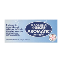 Magnesia bisurata aromatic compresse pastiglie 80 pastiglie