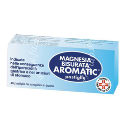 Magnesia bisurata aromatic compresse pastiglie 40 pastiglie