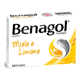 Benagol pastiglie gusto miele e limone 24 pastiglie