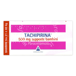 Tachipirina bambini 500 mg supposte 10 supposte
