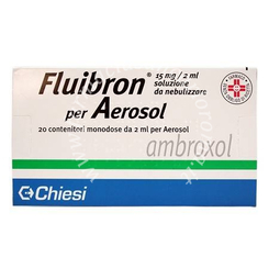 Fluibron 15 mg/2 ml soluzione da nebulizzare  15 mg/2 ml soluzione da nebulizzare 20 contenitori monodose 2 ml 