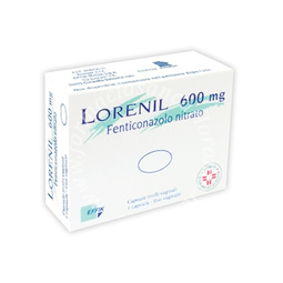 lorenil capsule molli vaginali  600 mg capsule molli vaginali 1 capsula 