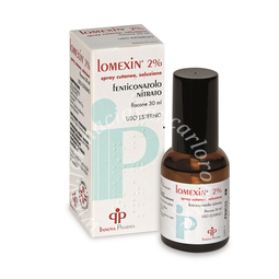 Lomexin  2% spray cutaneo, soluzione flacone da 30 ml 