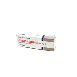 Rinocidina 7,5 mg + 3 mg gocce nasali, soluzione  7,5 mg + 3 mg gocce nasali, soluzione 1 flacone da 15 ml 