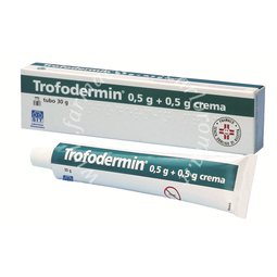 Trofodermin  0,5 g + 0,5 g crema tubo 30 g 