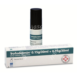 Trofodermin  5% + 5% spray cutaneo, sospensione flacone  30 ml 