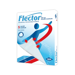 Flector 180 mg cerotto medicato  180 mg cerotto medicato 5 cerotti medicati 