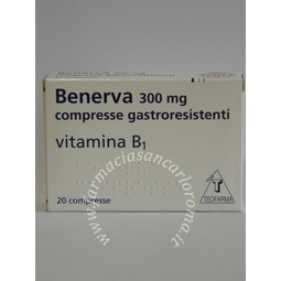 Benerva  300 mg compresse gastroresistenti 20 compresse 