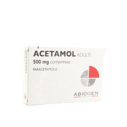 Acetamol adulti 500 mg compresse 20 compresse